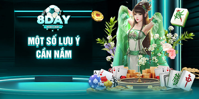 Một số lưu ý cần nắm